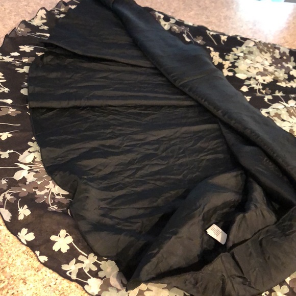 Banana Republic Silk Dress Size 0 Lined Side Zip FLAWS - Picture 14 of 17